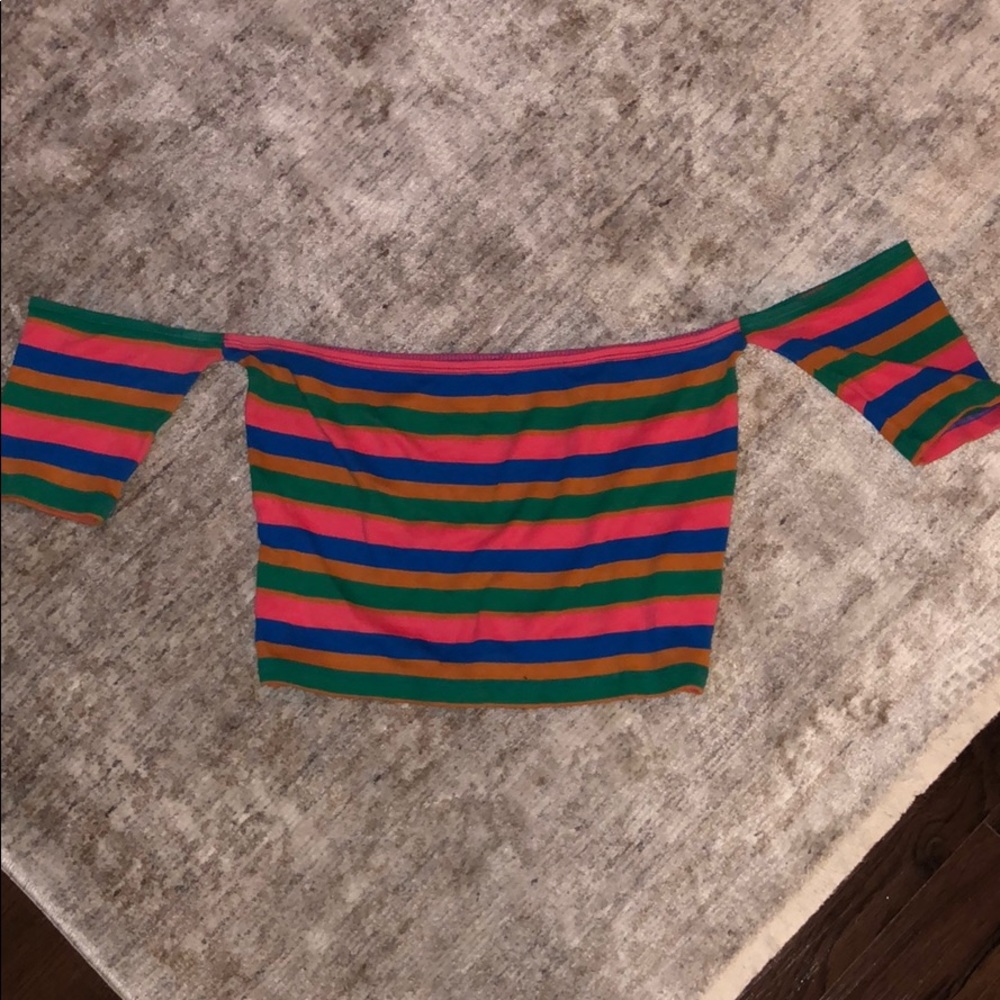 BP off the shoulder crop top